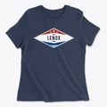 Lenox Iowa Diamond Star Women's Cotton T-Shirt additional view 1