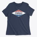 Lyonsdale New York Diamond Star Women's Cotton T-Shirt additional view 1