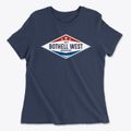 Bothell West Washington Diamond Star Women's Cotton T-Shirt additional product view 1