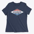 Jacksonboro South Carolina Diamond Star Women's Cotton T-Shirt additional view 1
