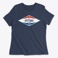 Optima Oklahoma Diamond Star Women's Cotton T-Shirt additional product view 1