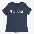 St. John Missouri Classic Curve Women's Cotton T-Shirt additional view 1