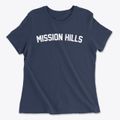 Mission Hills Kansas Classic Curve Women's Cotton T-Shirt additional view 1