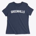 Greenhills Ohio Classic Curve Women's Cotton T-Shirt additional view 1