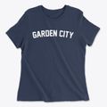 Garden City Kansas Classic Curve Women's Cotton T-Shirt additional view 1