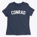 Conrad Iowa Classic Curve Women's Cotton T-Shirt additional view 1