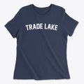 Trade Lake Wisconsin Classic Curve Women's Cotton T-Shirt additional view 1