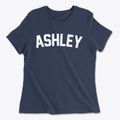 Ashley Illinois Classic Curve Women's Cotton T-Shirt additional view 1