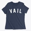 Vail Iowa Classic Curve Women's Cotton T-Shirt additional view 1