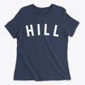 Hill Wisconsin Classic Curve Women's Cotton T-Shirt additional view 1