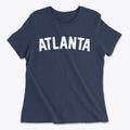 Atlanta Kansas Classic Curve Women's Cotton T-Shirt additional view 1