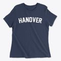 Hanover Massachusetts Classic Curve Women's Cotton T-Shirt additional product view 1