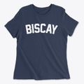 Biscay Minnesota Classic Curve Women's Cotton T-Shirt additional product view 1