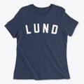 Lund Nevada Classic Curve Women's Cotton T-Shirt additional product view 1