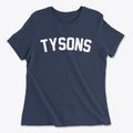 Tysons Virginia Classic Curve Women's Cotton T-Shirt additional view 1