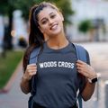 Woods Cross Utah Classic Curve Women's Cotton T-Shirt additional view 2