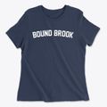 Bound Brook New Jersey Classic Curve Women's Cotton T-Shirt additional view 1