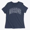 Mobridge South Dakota Trendy Block Women's Cotton T-Shirt additional view 1