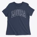 Louisa Kentucky Trendy Block Women's Cotton T-Shirt additional view 1