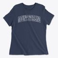 Mount Sterling Illinois Trendy Block Women's Cotton T-Shirt additional view 1