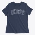 Akutan Alaska Trendy Block Women's Cotton T-Shirt additional view 1