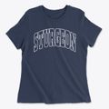 Sturgeon Missouri Trendy Block Women's Cotton T-Shirt additional view 1
