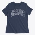 Geraldine Alabama Trendy Block Women's Cotton T-Shirt additional view 1
