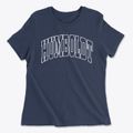 Humboldt Nebraska Trendy Block Women's Cotton T-Shirt additional view 1