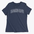 Blooming Grove Texas Trendy Block Women's Cotton T-Shirt additional view 1