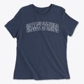 Valley Springs South Dakota Trendy Block Women's Cotton T-Shirt additional view 1