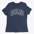 Roseland Indiana Trendy Block Women's Cotton T-Shirt additional view 1