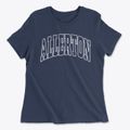 Allerton Iowa Trendy Block Women's Cotton T-Shirt additional view 1