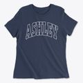 Ashley Illinois Trendy Block Women's Cotton T-Shirt additional view 1