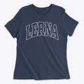 Lerna Illinois Trendy Block Women's Cotton T-Shirt additional view 1