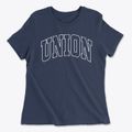 Union New Hampshire Trendy Block Women's Cotton T-Shirt additional view 1