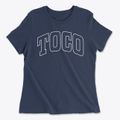 Toco Texas Trendy Block Women's Cotton T-Shirt additional view 1