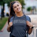 New Prague Minnesota Trendy Block Women's Cotton T-Shirt additional view 2