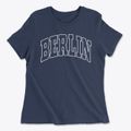 Berlin New Jersey Trendy Block Women's Cotton T-Shirt additional view 1