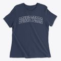 Bonne Terre Missouri Trendy Block Women's Cotton T-Shirt additional view 1