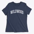 Wildwood New Jersey Varsity Women's Cotton T-Shirt additional view 1