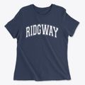 Ridgway Pennsylvania Varsity Women's Cotton T-Shirt additional view 1