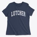 Lutcher Louisiana Varsity Women's Cotton T-Shirt additional view 1