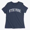 Hyde Park Vermont Varsity Women's Cotton T-Shirt additional product view 1