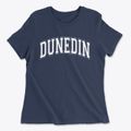 Dunedin Florida Varsity Women's Cotton T-Shirt additional product view 1