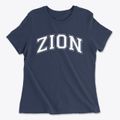 Zion Pennsylvania Varsity Women's Cotton T-Shirt additional view 1