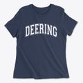 Deering New Hampshire Varsity Women's Cotton T-Shirt additional view 1