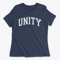 Unity New Hampshire Varsity Women's Cotton T-Shirt additional view 1