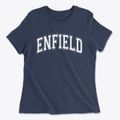 Enfield Maine Varsity Women's Cotton T-Shirt additional view 1