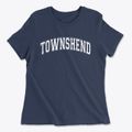 Townshend Vermont Varsity Women's Cotton T-Shirt additional view 1