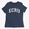 Ecru Mississippi Varsity Women's Cotton T-Shirt additional view 1